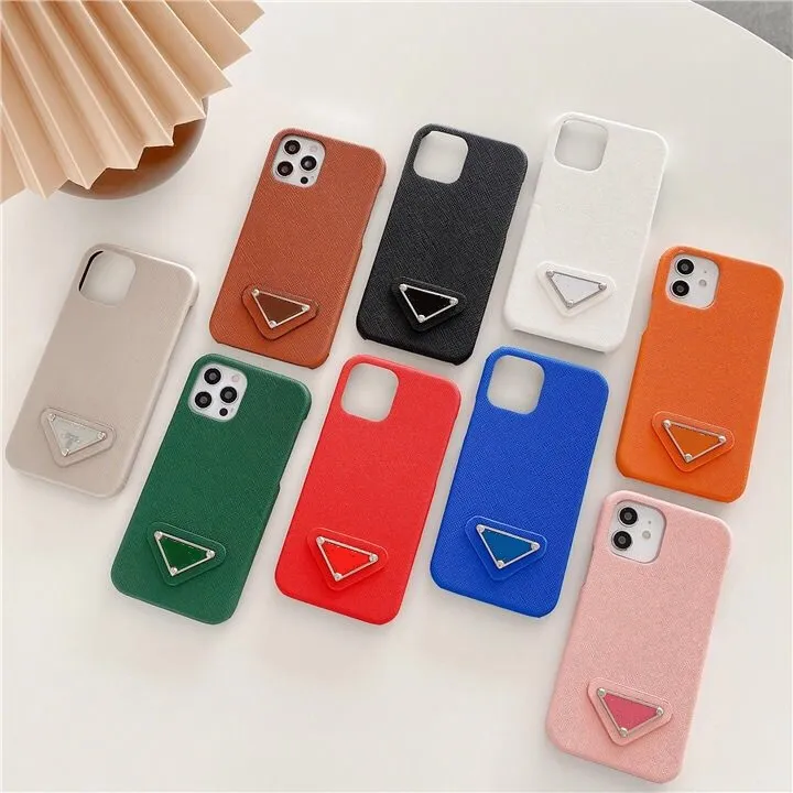 Designer Fashion Cell Phone Cases For iPhone 12 Pro Max 11 XR XS 7/8 plus PU leather SmartPhone shell