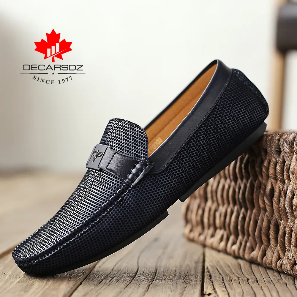 Men Loafers Shoes Spring Summer Autumn Fashion Classic High Quality Leather Comfy Drive Boat