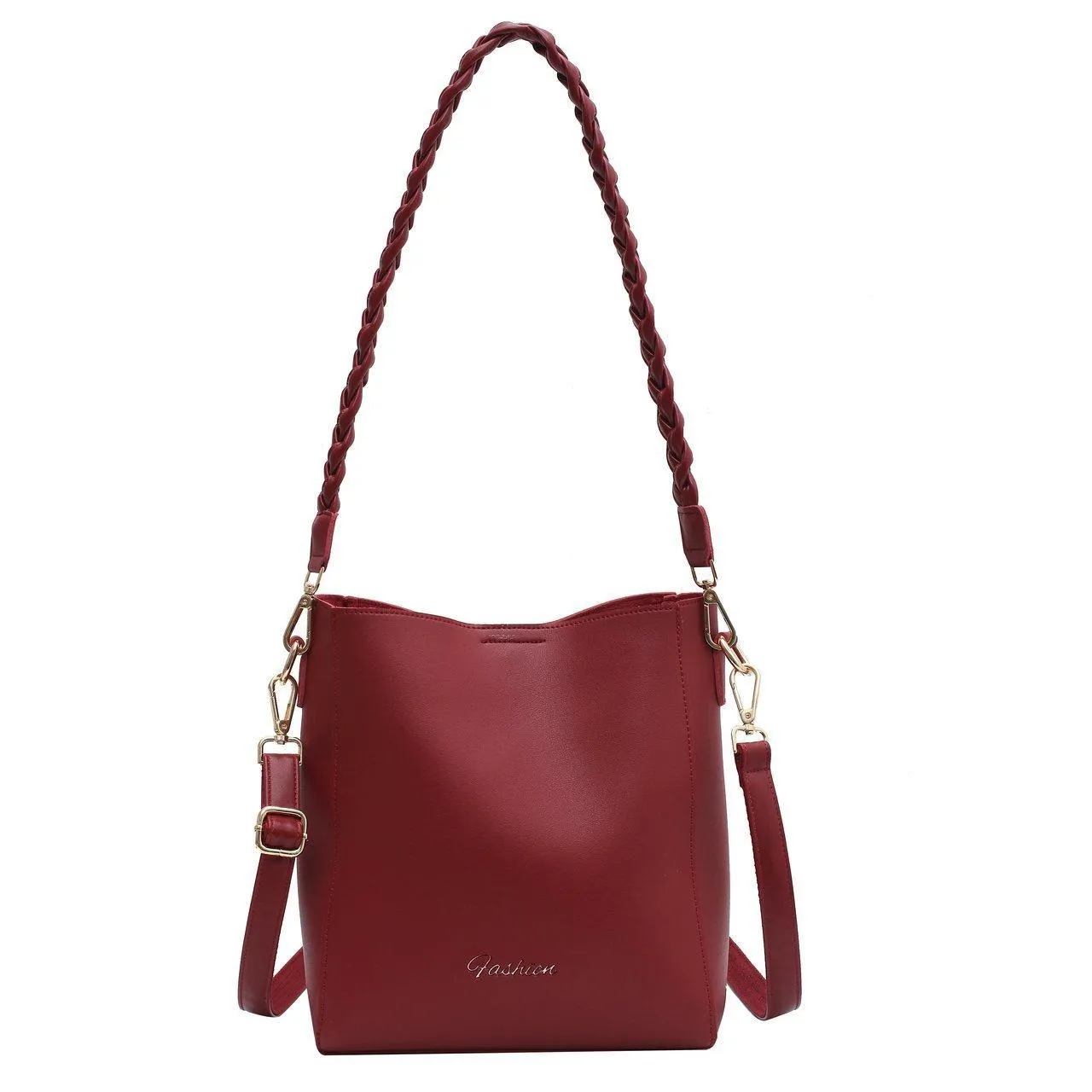 HBP Women Handbag Wallets Sing Shoulder Bag Large Capacity Bucket Bag Plain Style Crossbody Bag 