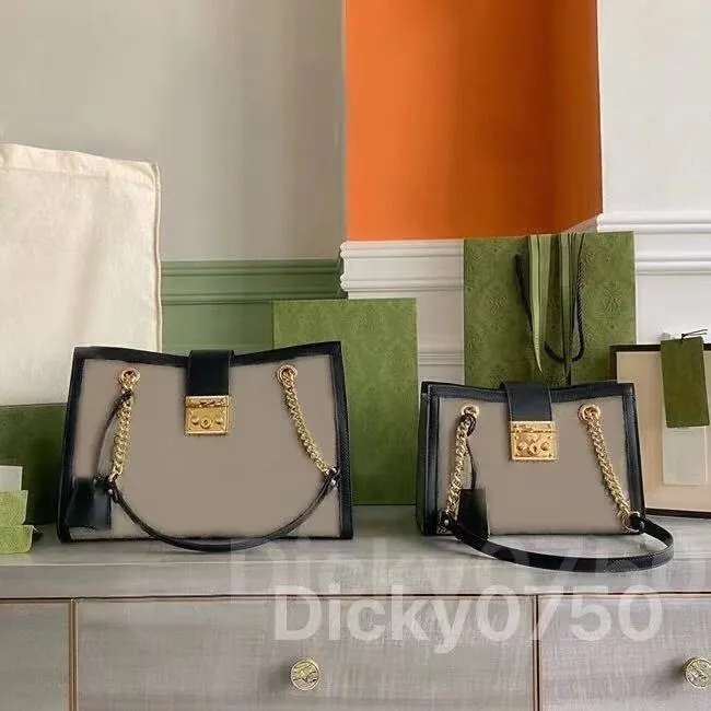 Designer Shopping Bags dicky0750 Fashion Tote Handbags Donna Borsa a tracolla di lusso in pelle Borsa da donna Presbyopic per borsa donna Messenge all'ingrosso