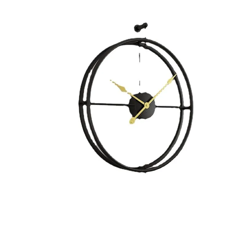 벽 시계 창조적 인 원형 시계 거실 큰 금속 미니멀리스트 현대 디자인 reloj de 홈 장식 ll50wc