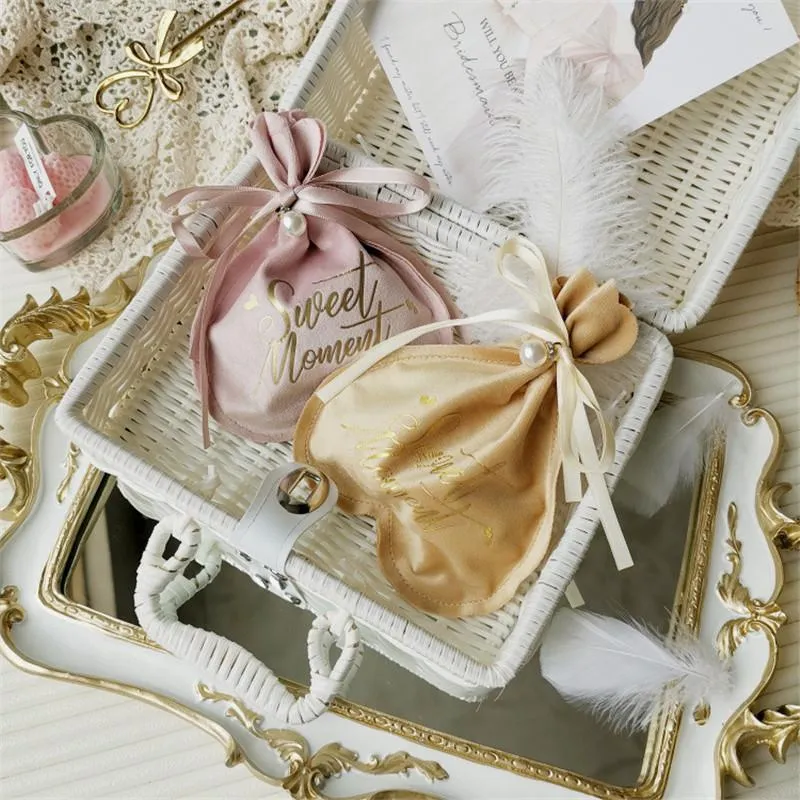 Candy Box Bag New Pearl Shape Wedding Favor Gift Boxes With Ribbon Party Bags Eco Friendly Packaging yq02004