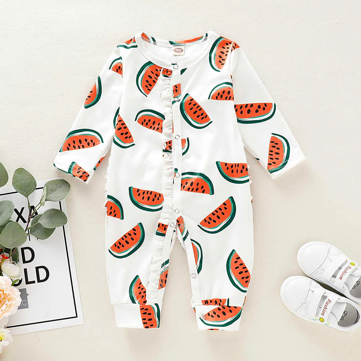 Watermelon dress for baby boy hotsell