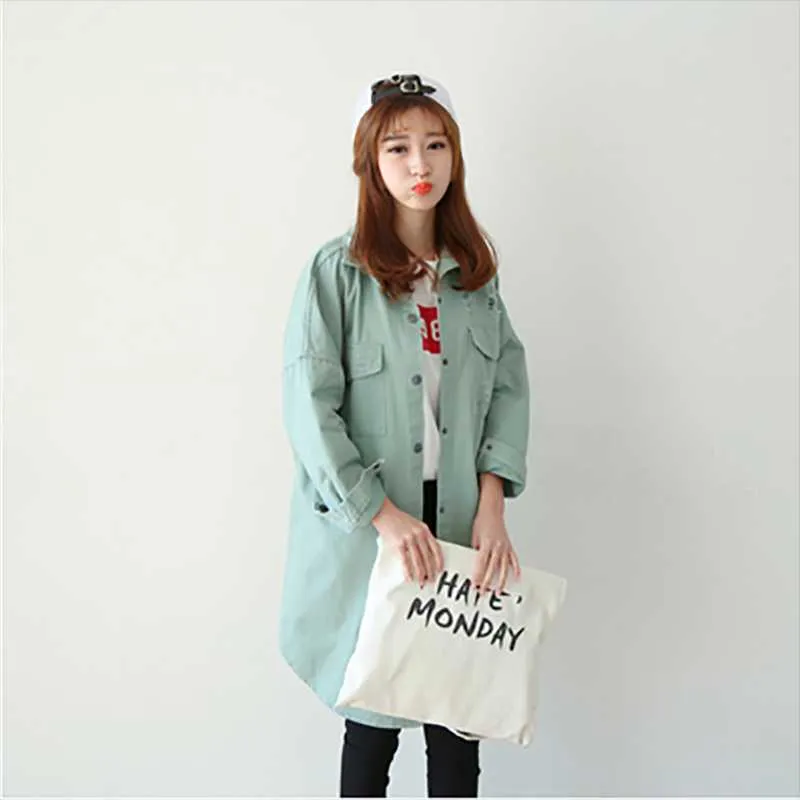 17年新製品 女性のトレンチコート21春と秋の緩い野生の長袖の薄い西洋のシャツデニム女性中長のジャケット 初回製造分 アパレル レディース服 Municanchis Gob Pe 17年新製品 女性のトレンチコート21春と秋の緩い野生の長袖の薄い西洋のシャツデニム女性中長のジャケット 初回製造分 アパレル レディース服 Municanchis Gob Pe