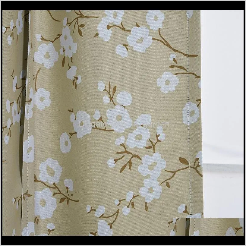 multi size blackout curtains window treatment blinds finished drapes printed window blackout curtain living room bedroom blind dbc