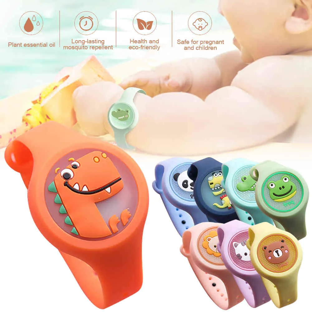 Bracelet anti-moustique en Silicone, dessin animé, femmes enceintes, bébés, enfants, adultes, extérieur, étanche, vente en gros