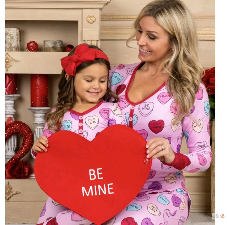 Mommy and daughter valentines on sale outfits