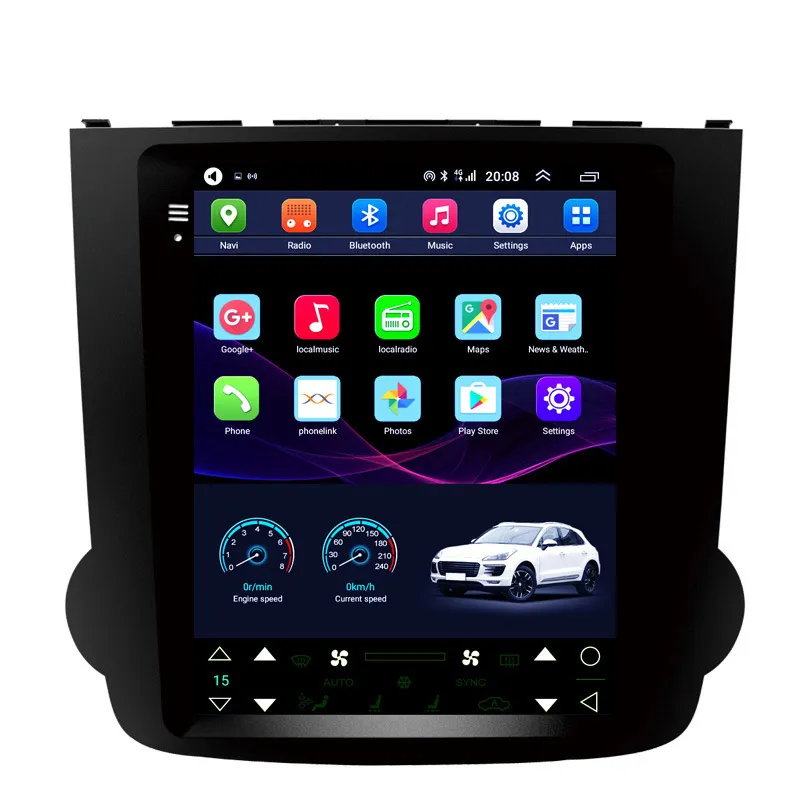 Auto-DVD-Radio-Player Autoestereo 2 Din Audio Video für Honda CRV 2007–2011 Auto GPS Autoradio