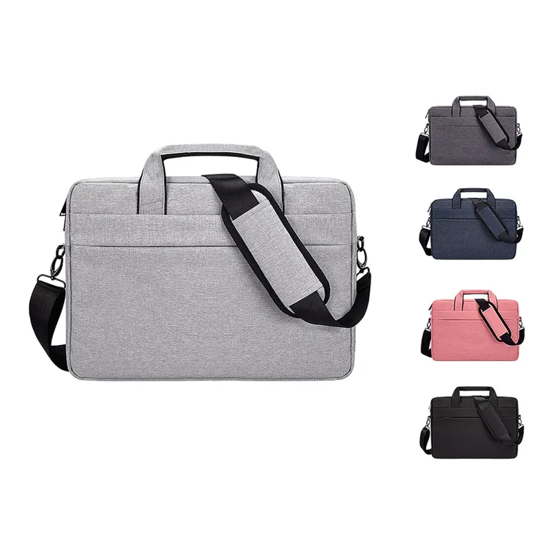 Laptop Bag 13.3/14.1/15.4/15.6 Inch Waterproof Notebook Sleeve Case with Shoulder Straps & Handle Briefcase 1XBJK2105