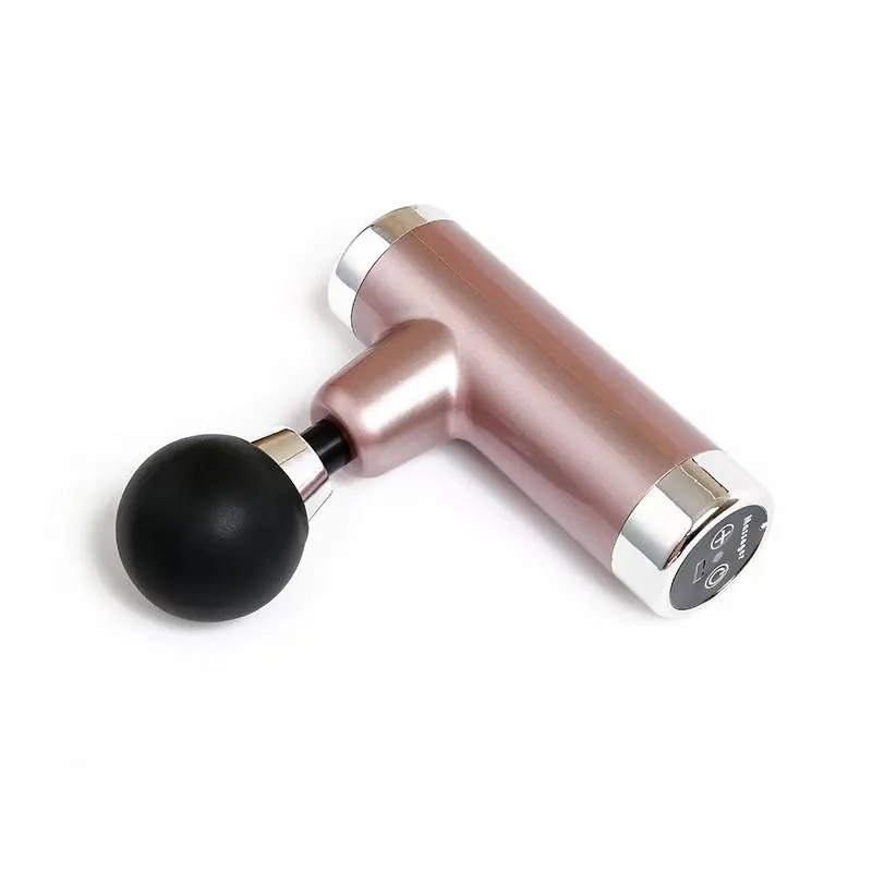 2021 5 Speed Portable Mini USB Full Body Massager Deep Muscle Therapy Slimming Shaping Pain Relief Relaxation Fascia Massage Gun
