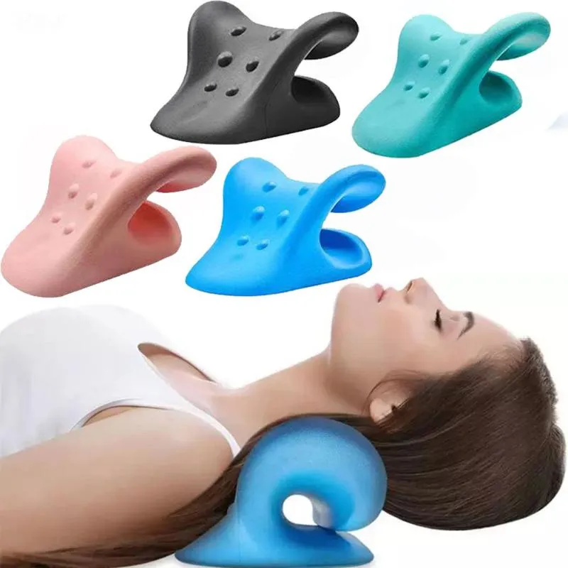 Acessórios Corpo Relax Spine Alinhamento Presente Melhore o ombro de dormir Relaxador Relaxador Cabeça de Almofada Travesseiro Almofada Pescoço Maca