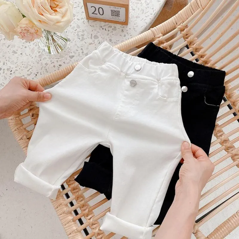 Jeans Top Quality Baby Boys Girls Long Pants Children Kids Denim Pant Toddlers Trousers Pencil 1-8age