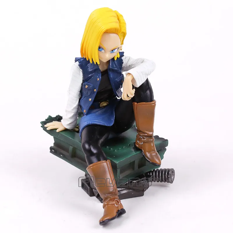 Figurine Dragon Ball Z C-18 Android 29cm – PVC De Qualité, édition Collection 2023