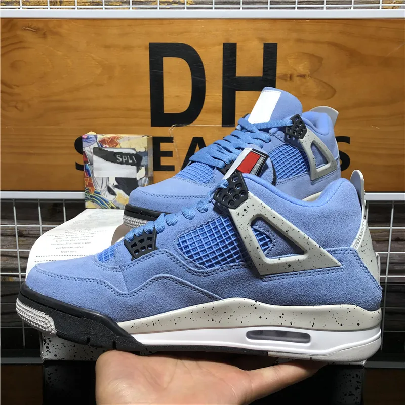 University blue deals basketball shoes