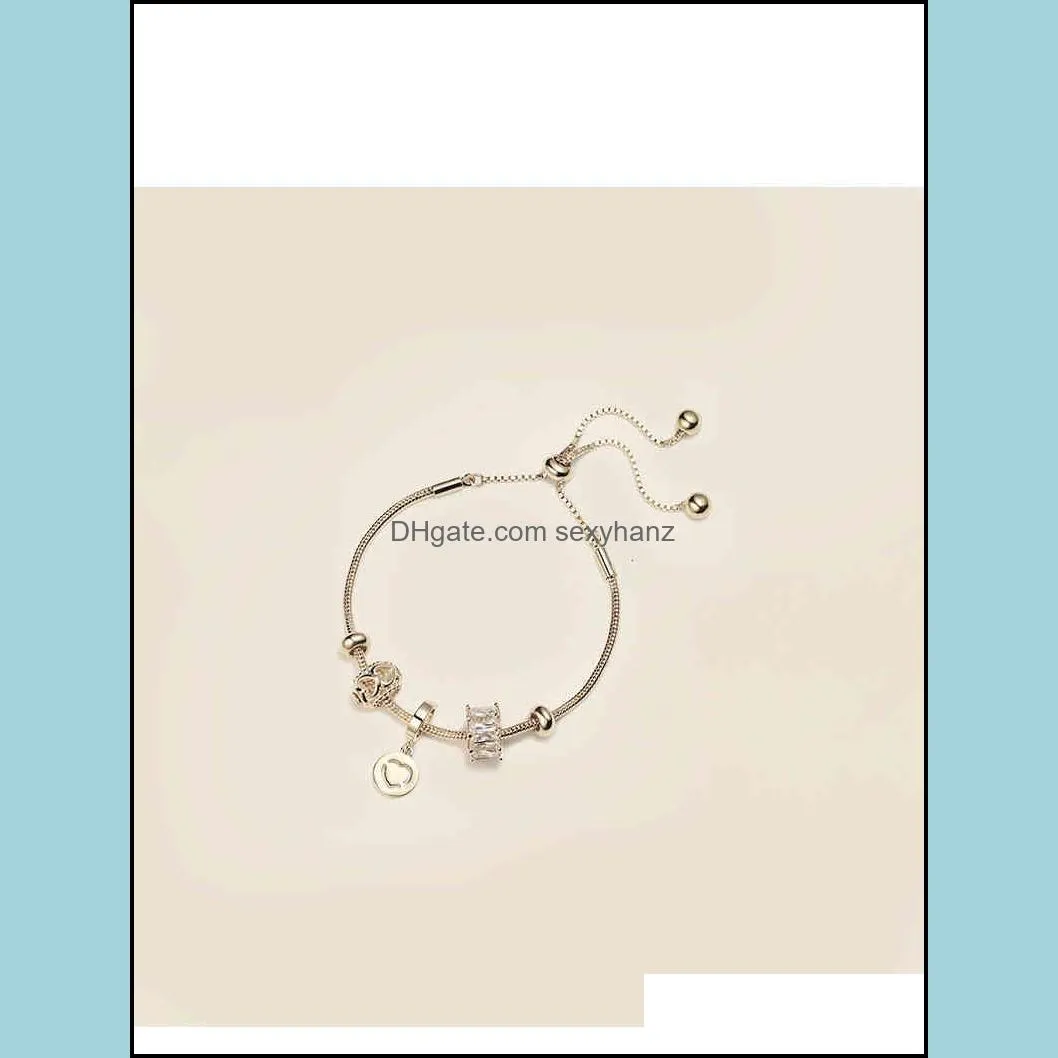 Bracelets bracelet fashion diamond inlaid small waist Adjustable