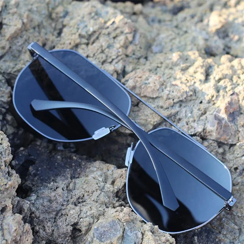 Gafas de sol Cubojue Masculino de tamaño mm Gafas sol polarizadas para hombres