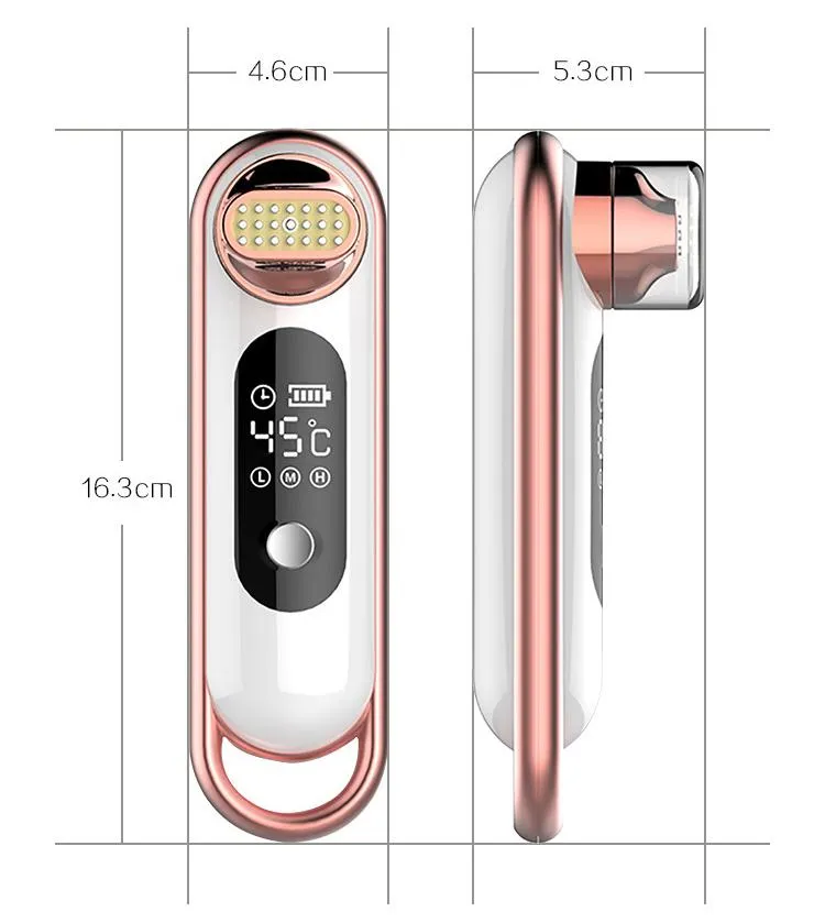 RF Facial Beauty Machine Electric Face Lifting Drawen Ta bort rynk Massager Föryngring Anti-Aging Skin Pores Cleaner Device