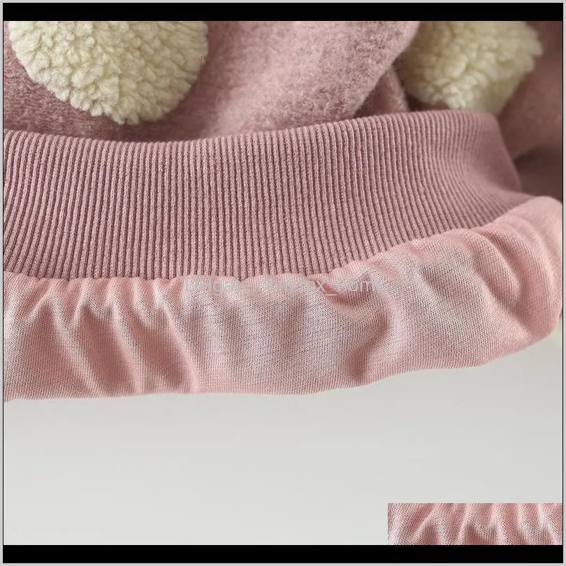 2021 new spring fall cute cardigan outerwear to newborn baby girls clothes polka dot fashion jacket vf92