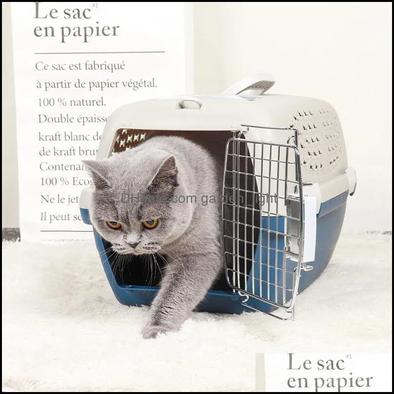Fournitures pour chats Accueil Gardencat Transporteurs, Caisses Maisons Pet Air Cratedog Cage Cratepet Consignment Box Crate Out Drop Delivery 2021 Jwg3B