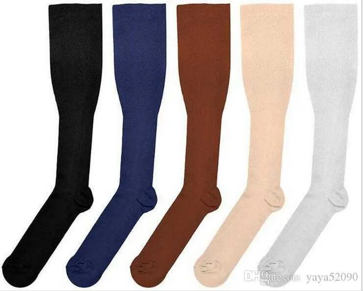 2017 New High Quality Miracle Socks Anti Fatigue Compression Stocking Sock Leg Warmers Slimming socks Calf Support Relief socks