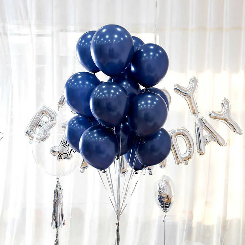 Foil Mylar Latex Balloons Nautical Cruise Navy Theme Party Special Occasion