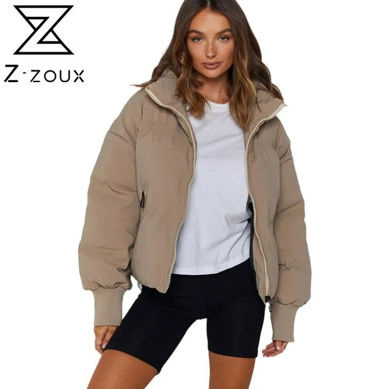 Women Parka Winter Outwear Jacket Coat Cotton Padded Coats Short Warm Thickened Jackets Tops 210524