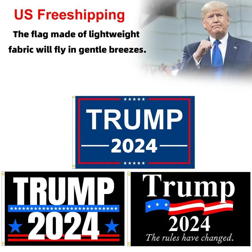 New Styles America Flags Emendamento 90 * 150cm Police 2nd RRA3634 Trump Flag Shipping Banner USA Gadsden Flag Elezione DHL