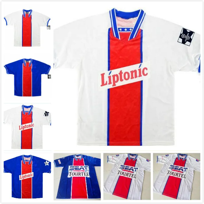 1994 1995 Maillots de football kit rétro paris jerseys de foot
