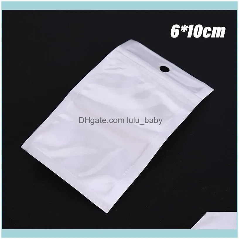 Sizes Translucent Zipped Lock Reclosable Plastic Poly Clear Bags Bulk Jewelry Craft Accessory Packaging Pouches,