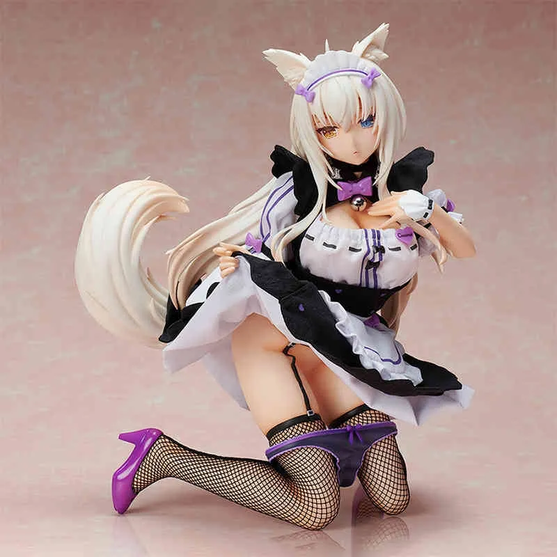 2024 New Native Nekopara Chocola Vanilla Coconut PVC 액션 피겨 애니메이션 섹시한 여자 그림 애니메이션 그림 모델 장난감 선물