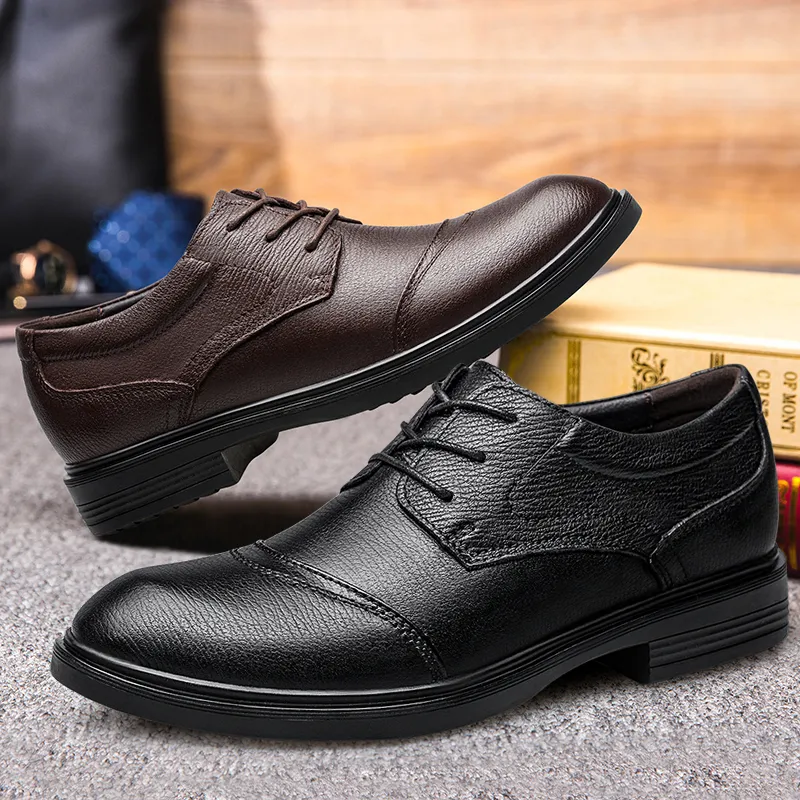 Hommes chaussures habillées hommes mode bureau 2021 richelieu chaussures hommes en cuir véritable robe de mariée chaussures formelles hommes Zapatillas grande taille 50