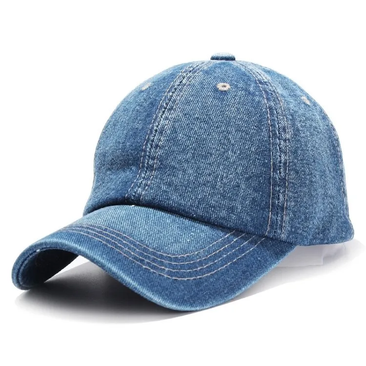 Cappelli da festa Berretti da baseball in denim Estate Ragazzi Ragazze per bambini Solid Cowboy Snapback Cappello da papà Cappellino curvo T2I51999