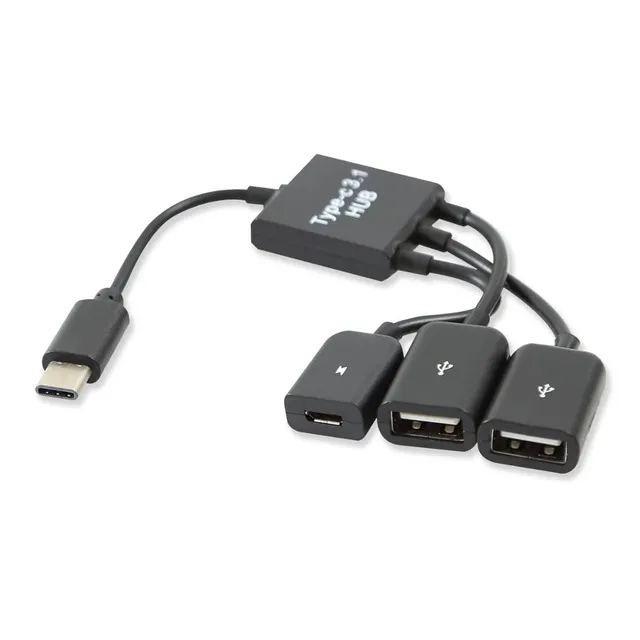 Type C USB-adapter OTG-kabel 3.0 2.0 Mannelijk naar USB Vrouwelijke Adapter USB Hub voor Samsung Xiaomi Huawei