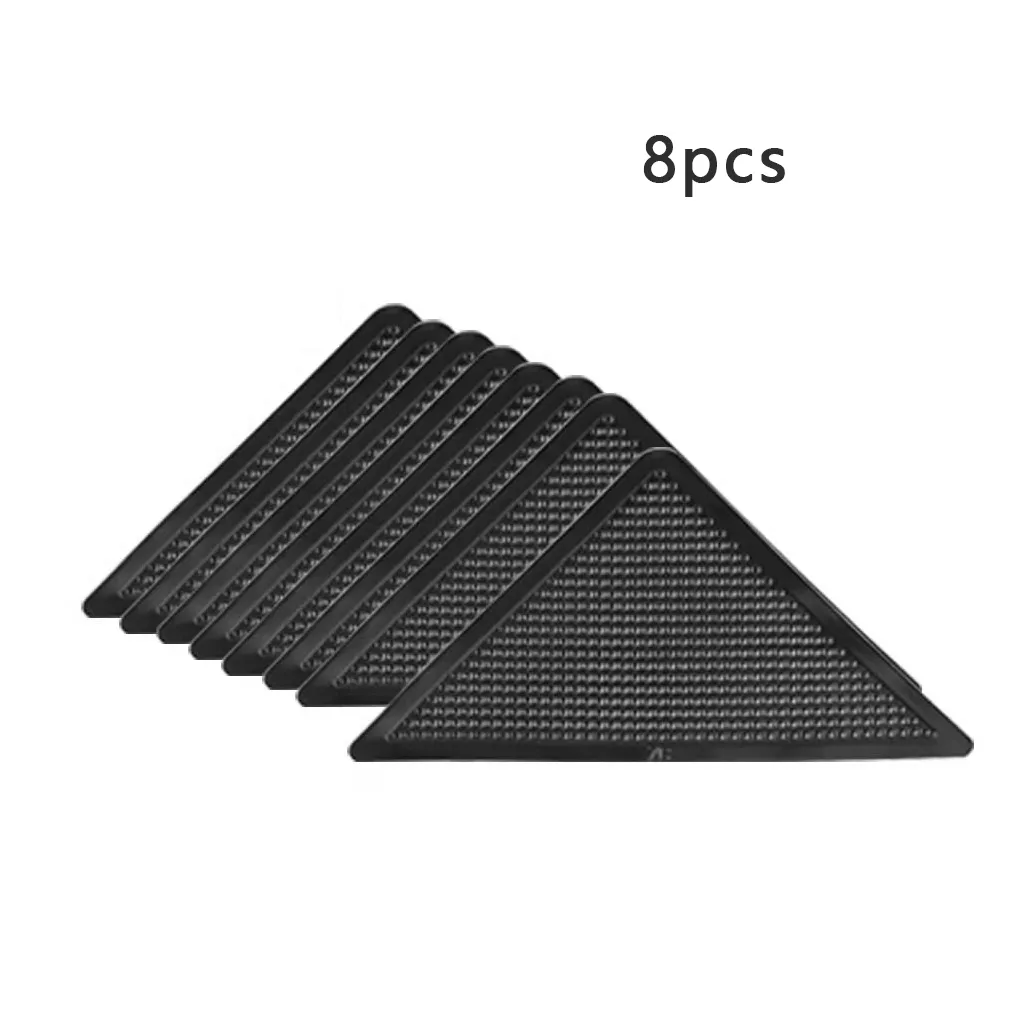 Area Rug Gripper Pad Non Slip Anti Curling Black Carpet Mat Tape Self  Adhesive Reusable Wood Floor Stickers Black Corner Pad From Wearnice, $7.55