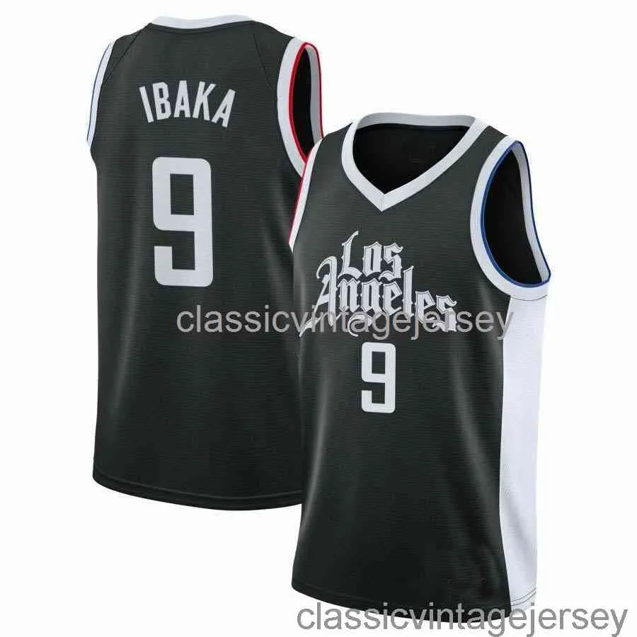 Serge Ibaka #9 75th Anniversary Swingman Jersey Stitched Men Women Youth XS-6XL Basketball Jerseys