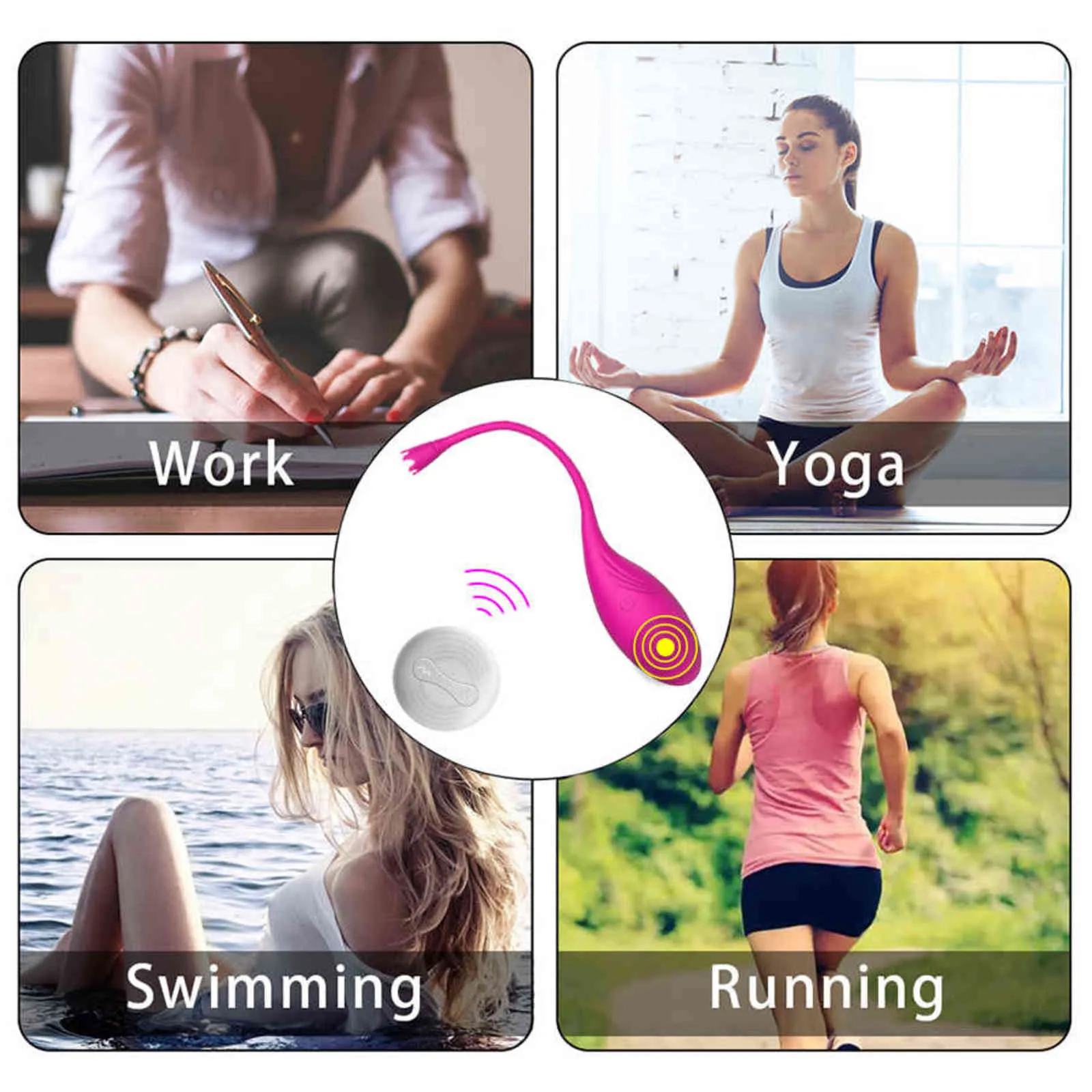 NXY vibrateurs s HWOK culotte télécommandée sans fil oeuf vibrant portable gode vibrateur G Spot Clitoris sexe_voghion.com