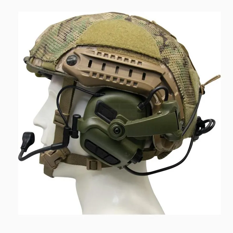 Acessórios táticos OPSMEN EARMOR M16 Headset ARC Capacete Rails Adapter Attachment Kit Para M31X/M32X M31-Mark3/M32-Mark3 Military