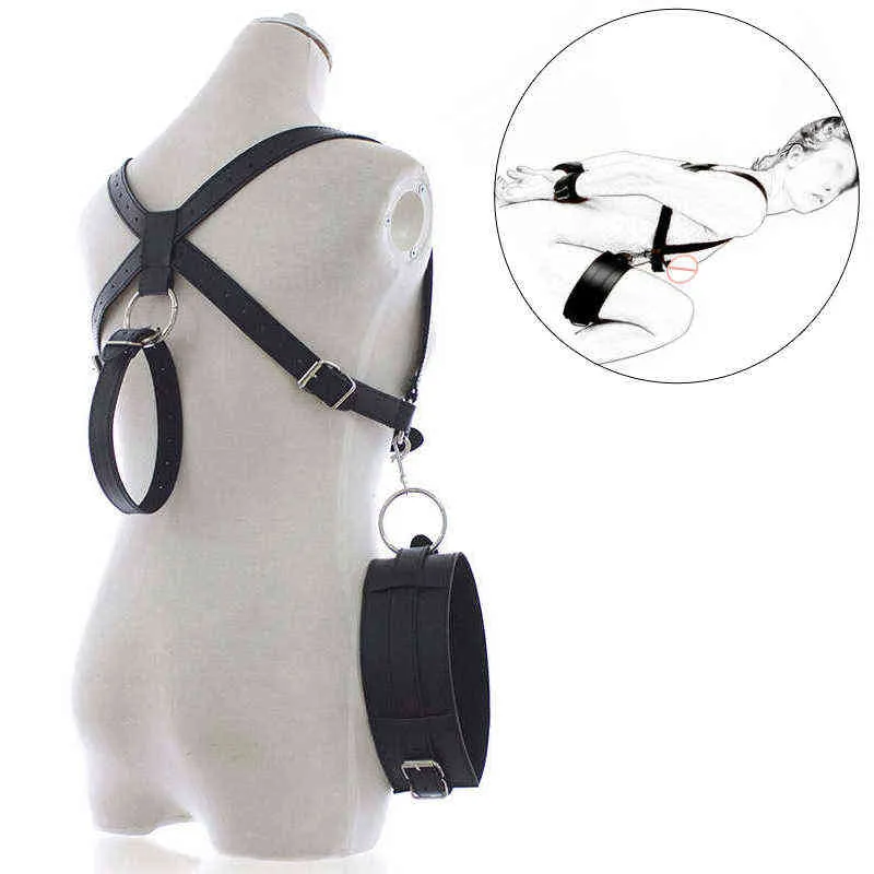 sounding sex toys Pinkiry PU Leather Thigh Harness Bondage Restraint ... From Newsex, $13.71