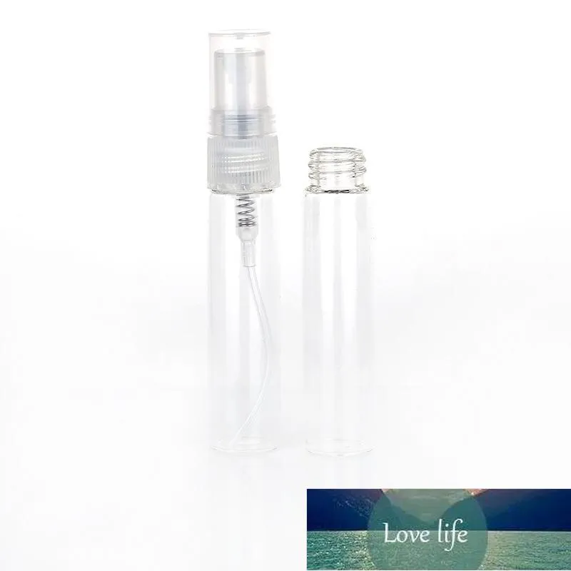 5ml clair mini parfum bouteille de verre vides de cosmétiques bouteille échantillon échantillon tube de test de verre mince flacons de spray bouteille toxique gratuit et sûr v1 prix usine