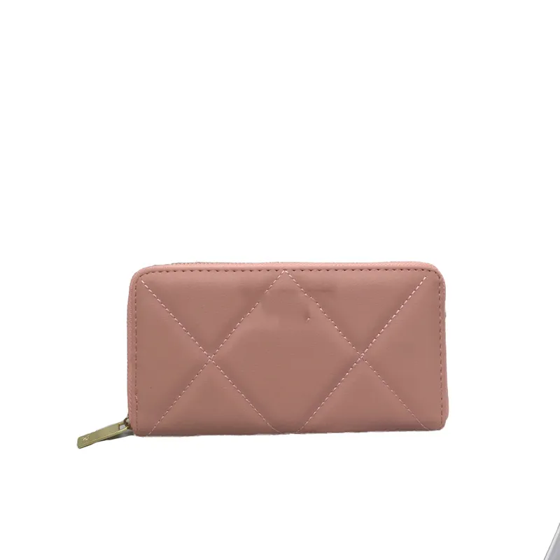 Luxury brand famous fashion ladies clutch wallet pu leather single zipper long European and American with classic card pocket#03