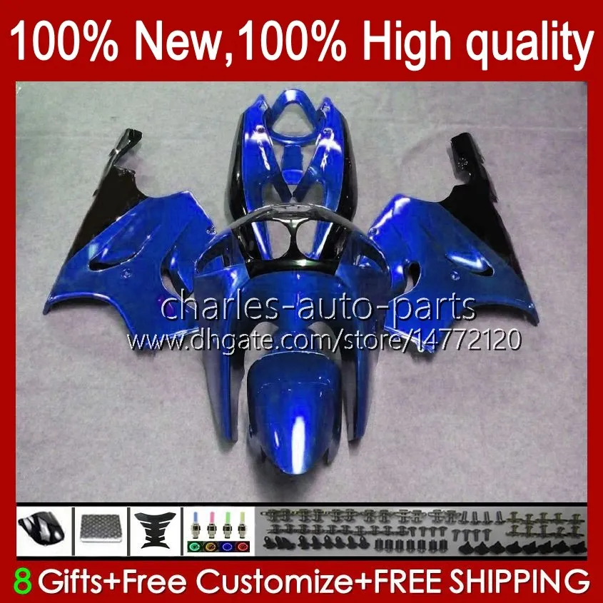 Bodywork Body For KAWASAKI NINJA ZX 750 ZX7R ZX750 ZX 7 R 96 97 98 99 2000 2001 2002 2003 28HC.101 factory blue all ZX 7R ZX 750 ZX 7R 1996 1997 1998