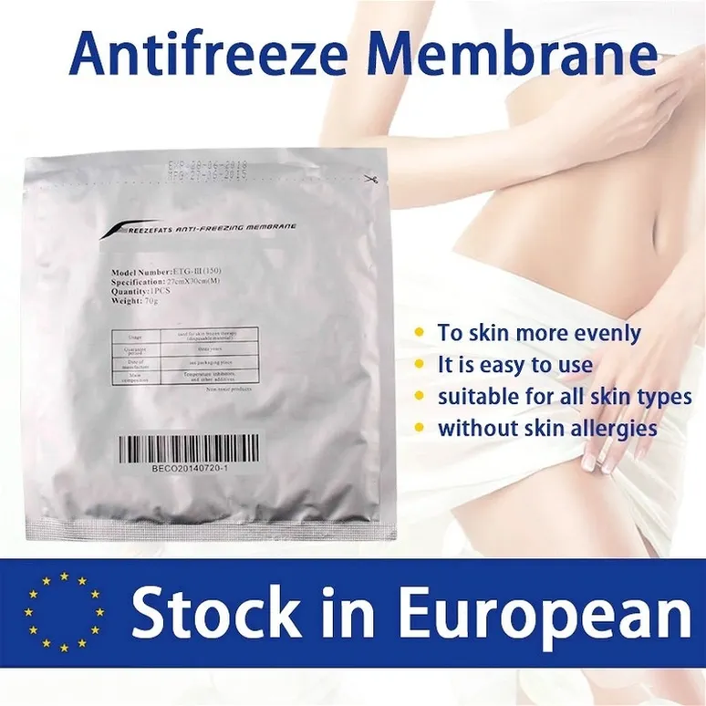 Antifreeze Membranes Freeze Fat Anti Cooling Gel Pad Antif Reeze Membrane For Cryotherapy Freez Treatment Free