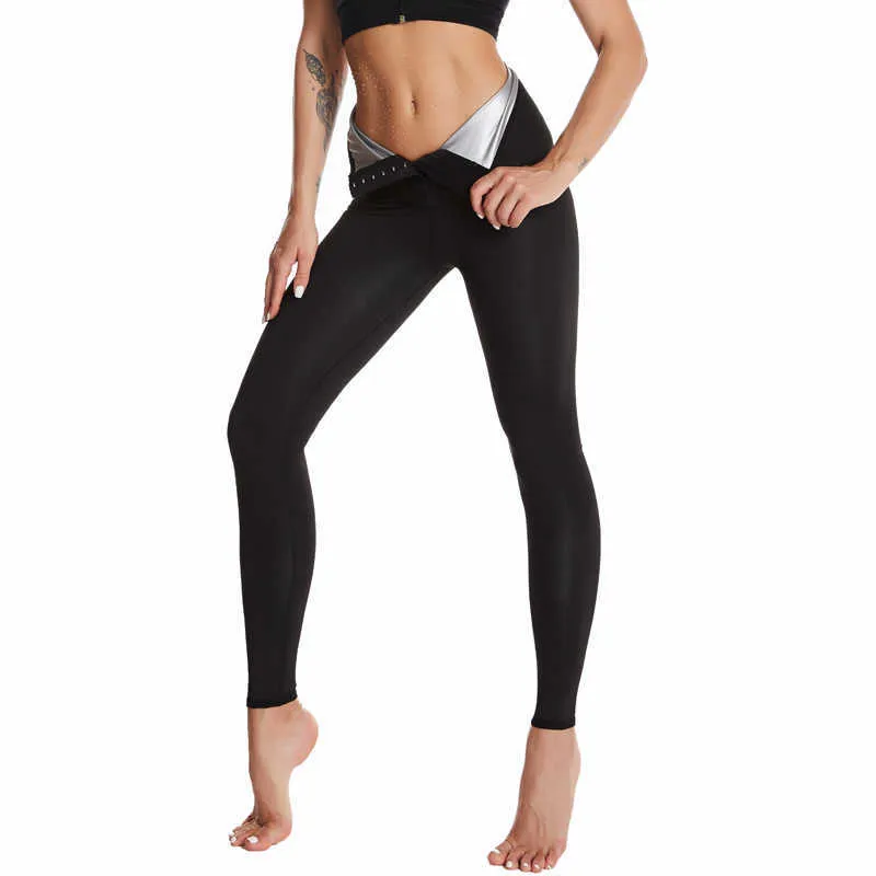 Slimming Sweat Sauna Pants With Tummy Control And Waist Trainer Capri Body  Shaper, Thermo Shapewear, Fitness Leggings 210810 From Cong02, $8.53