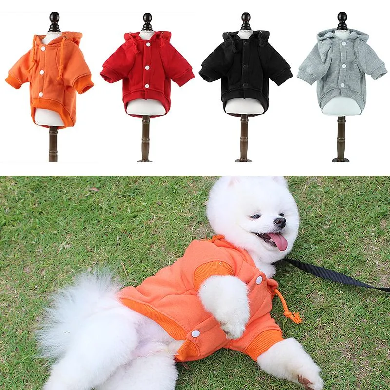 Dog Apparel All Seasons Pet Clothes For Dogs Overalls Jumpsuit Puppy Cat Clothing Coat Thick Pets Chihuahua