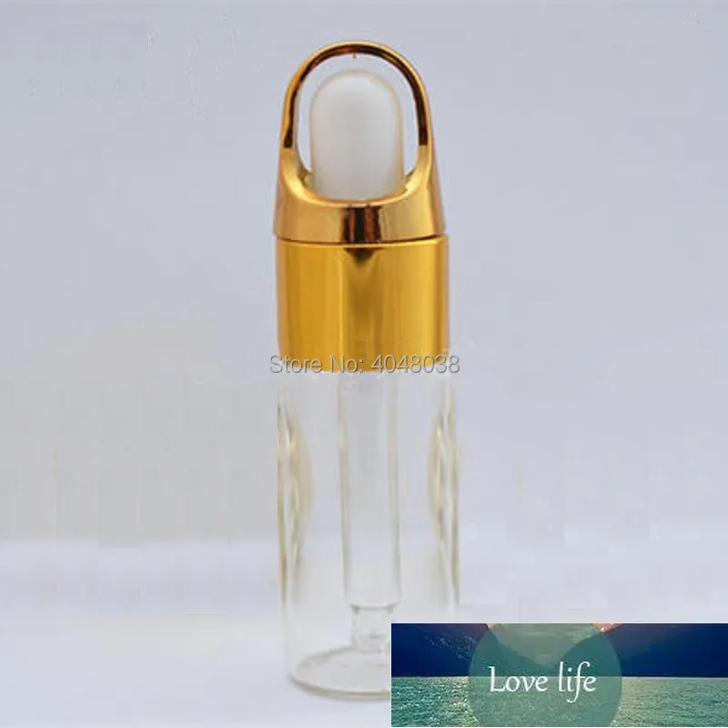 10ML Essential Oil Bottle Transparent Clear Glass Cosmetic Packaging Sample Vial Dropper