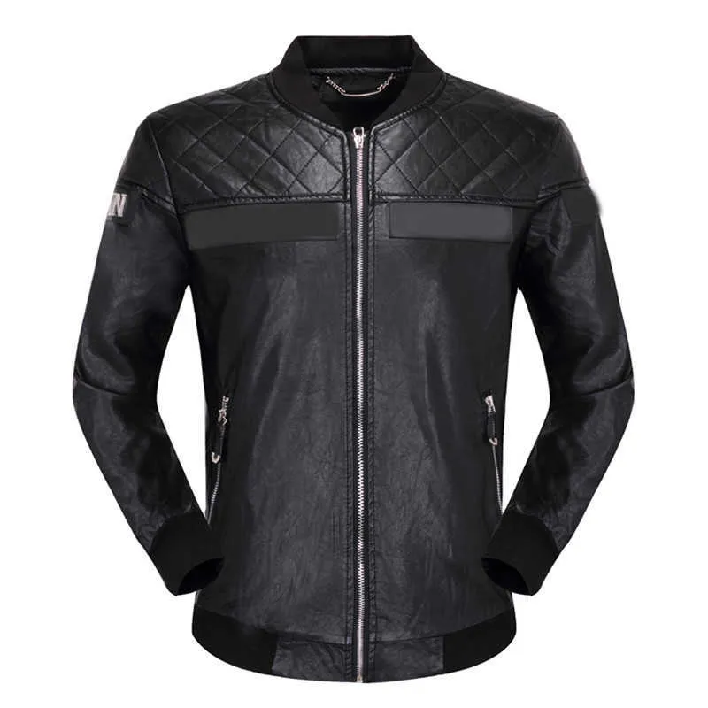 2020 зимний мужской кожаный меховой пальто куртка тонкий искусственный кожаный мотоцикл PU факультет куртка с длинным рукавом зимняя верхняя одежда пальто