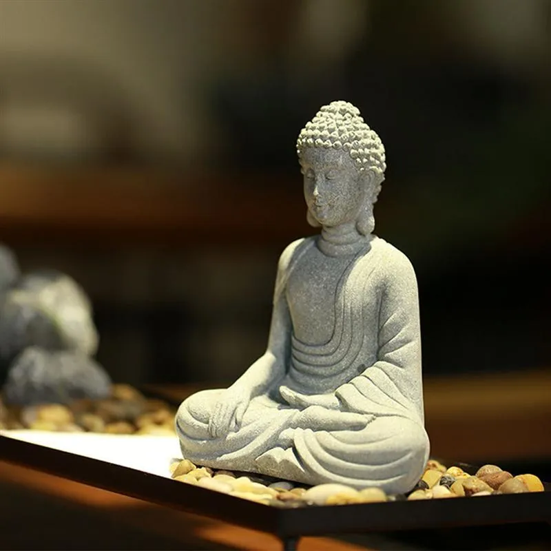 Statuette de Bouddha Noir, Du Zen à la Maison