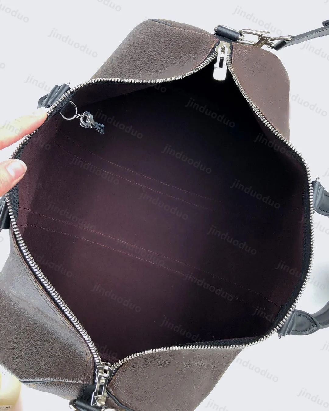 Womens Men KEEPALL 45 50 55 Bag 7A Quality Crossbody Duffel Tote