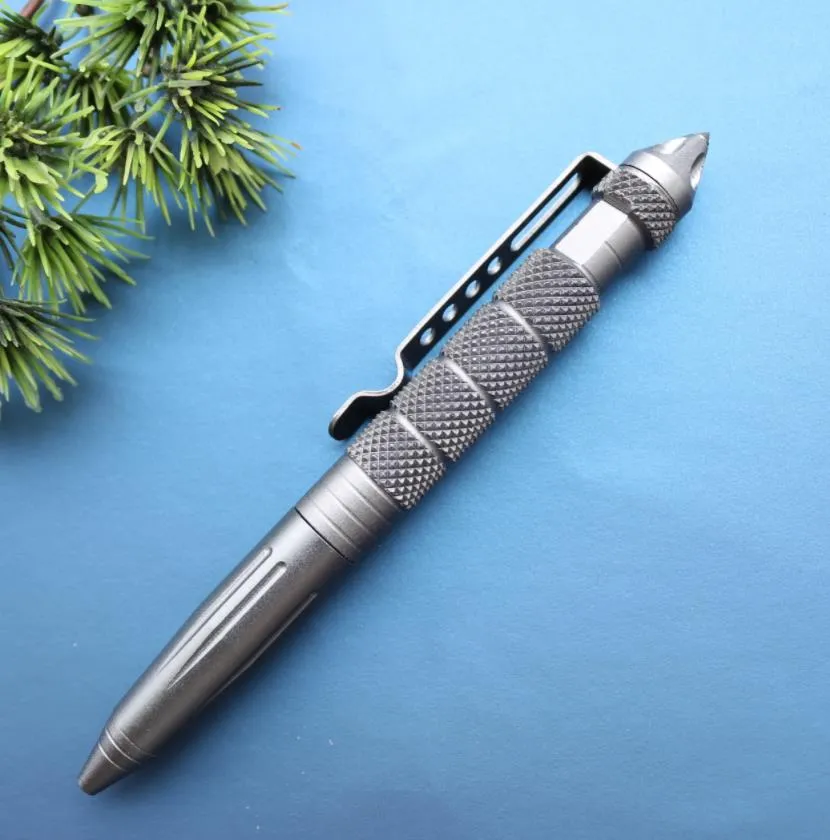 Outdoor Gadgets And Camping Hiking Sports & Outdoorsblack Tactical Pen Glass Breaker Self Defense Emergency Survival Tool Aluminum Drop