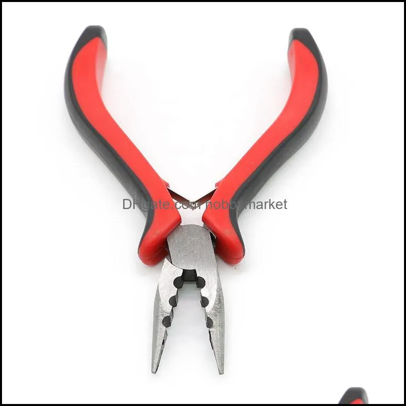 High Quality Jewelry Making Tools Crimping Pliers With Red Handle for DIY from YIwu Factory , ZYT0001